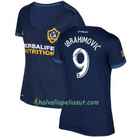Jalkapallo Pelipaidat Los Angeles Galaxy Ibrahimović 9 Naisten Vieraspaita 2017-2018 Lyhythihainen